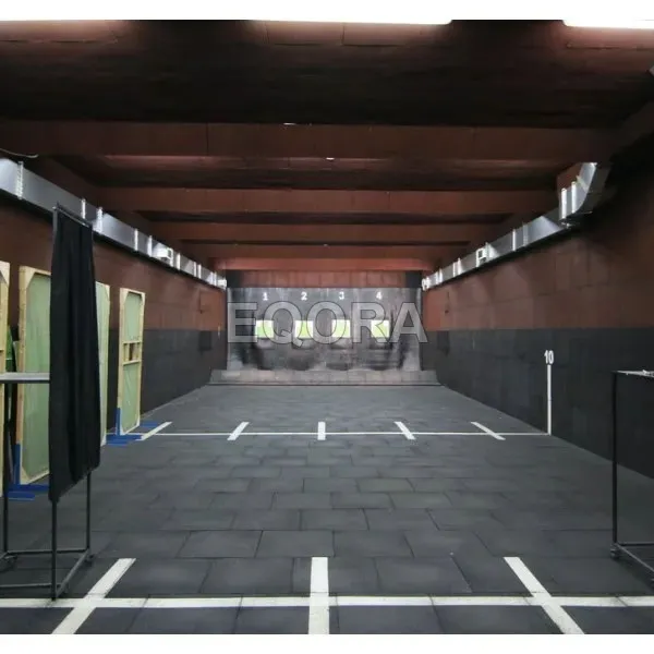 Резиновая плитка из крошки для тира в Пушкино