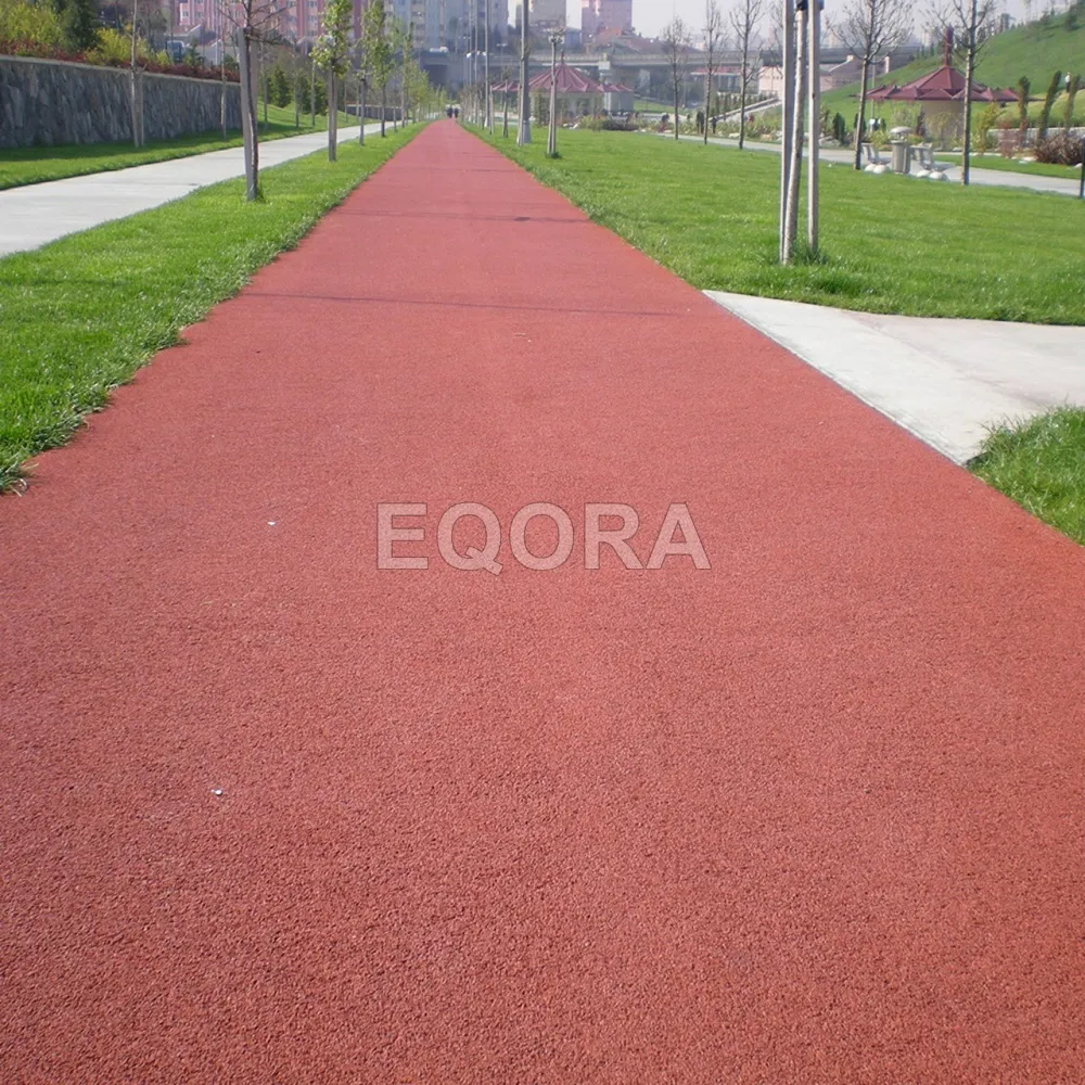 Бесшовные покрытия для дорожек из резиновой крошки в Пушкино