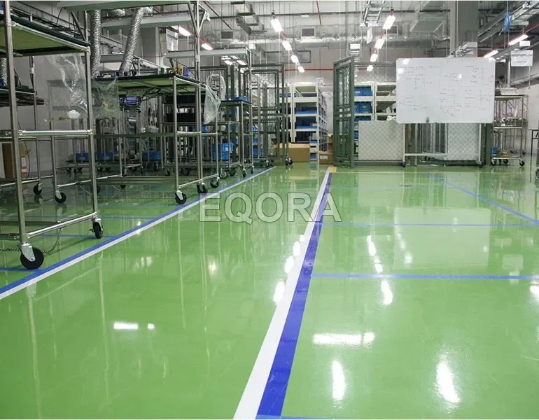 Виды наливных полимерных полов в Пушкино