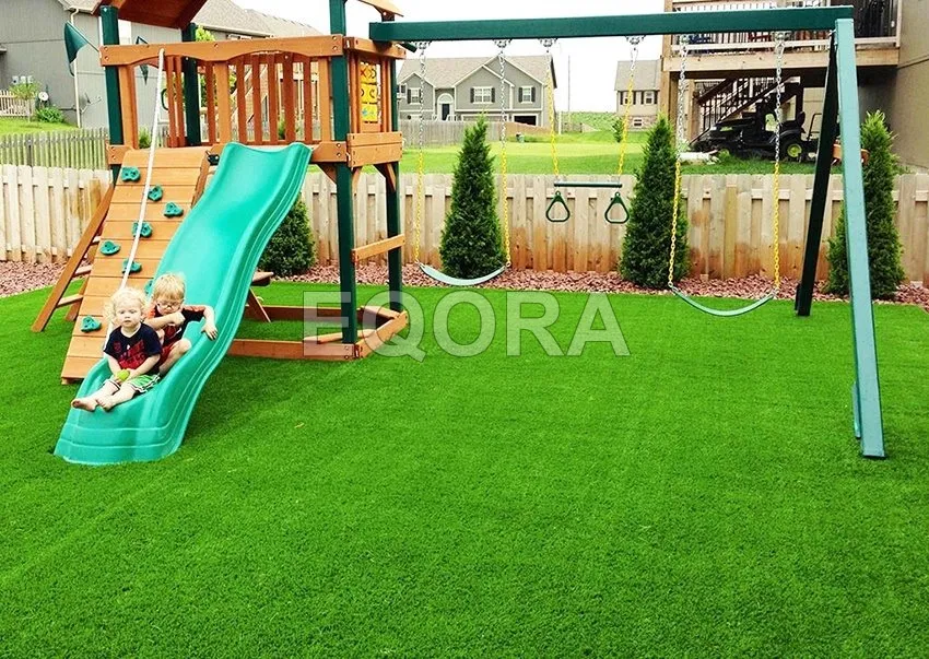 Искусственный газон для детской площадки в Пушкино