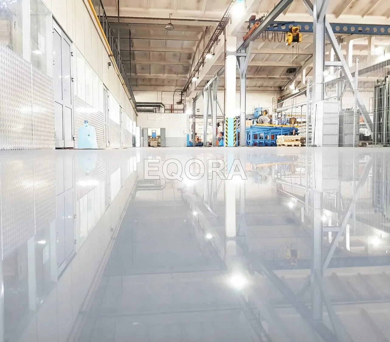 Сколько времени занимает укладка промышленного пола в Пушкино?