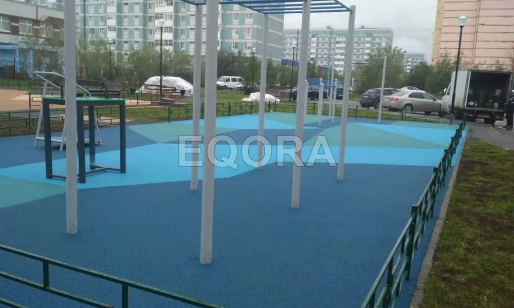 Как рассчитать необходимое количество материала при укладке резиновой крошки в Пушкино?