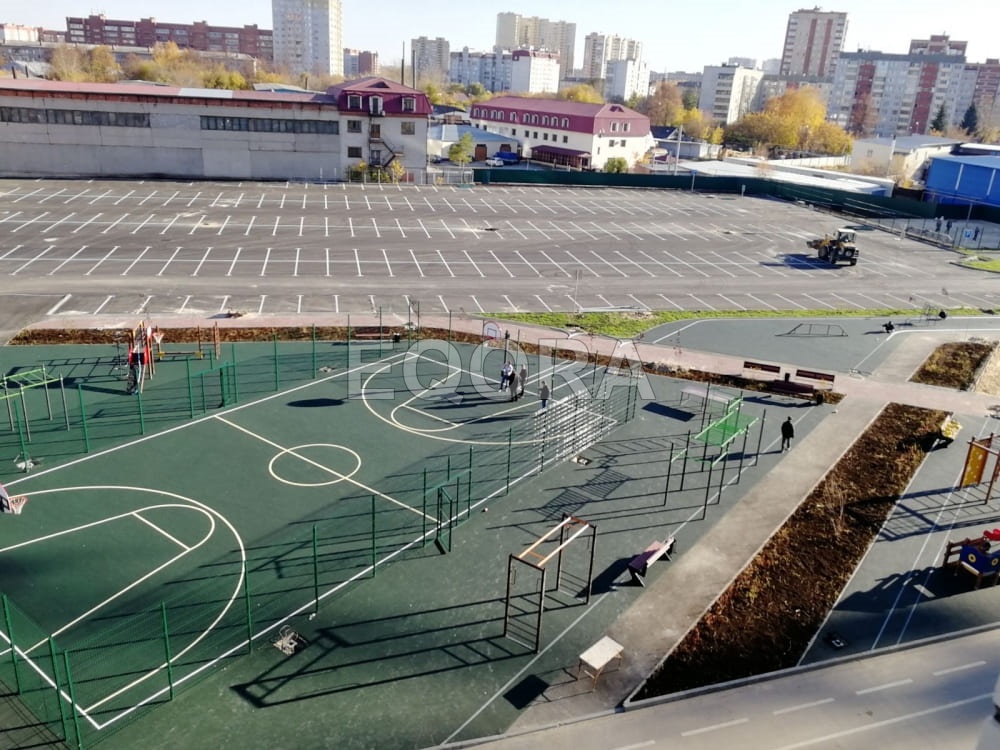 покрытие из резиновой крошки на площадке фото3